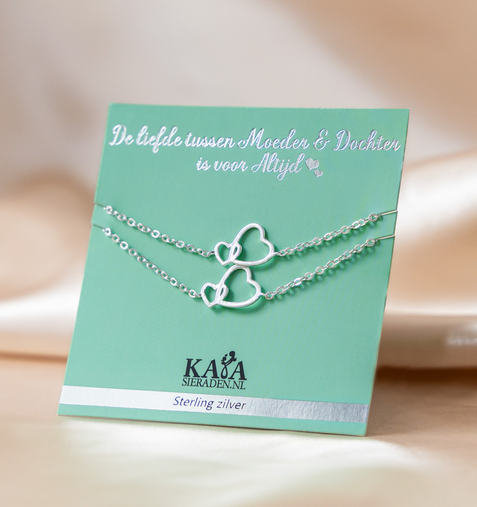 KAYA sieraden Mother and daughter gift box Connected KAYA jewels