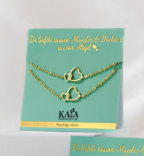 KAYA sieraden Mother and daughter gift box Connected