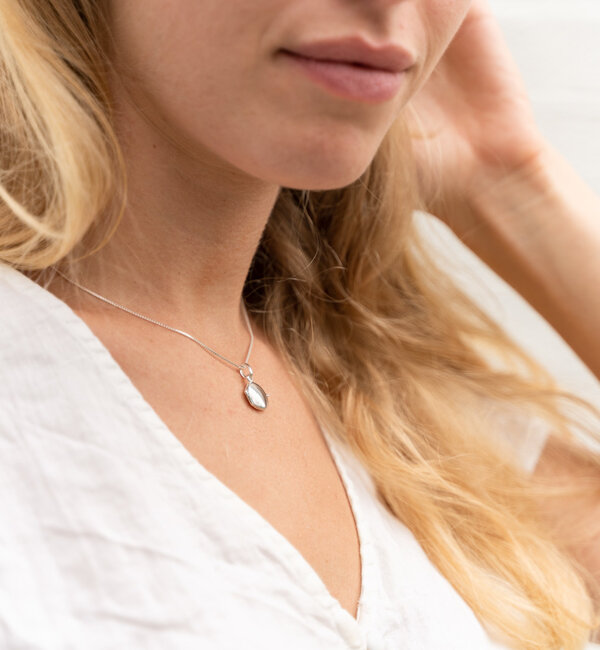 KAYA sieraden Medaillon Ketting 'Rond'