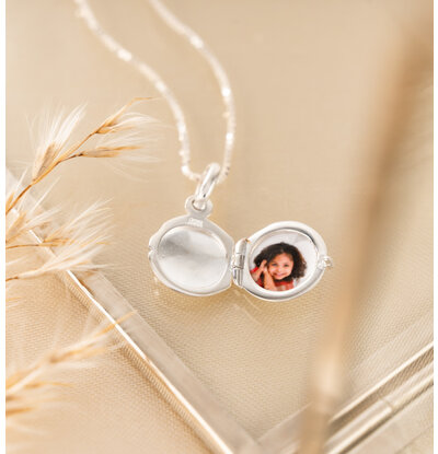 KAYA sieraden Ketting met Medaillon 'Rond'