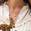 KAYA sieraden Necklace with Birth Flower Bouquet 'Medaillon'