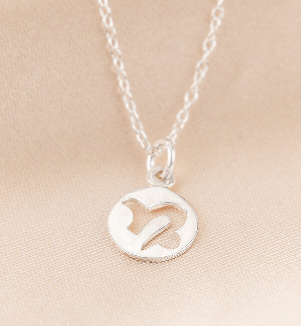 KAYA sieraden Necklace with Charm 'Zodiac Sign' - Capricorn