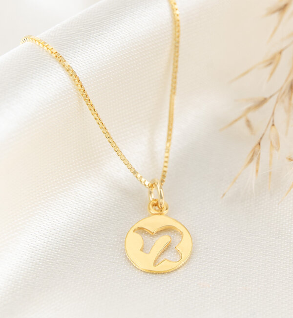 KAYA sieraden Necklace with Charm 'Zodiac Sign' - Capricorn