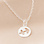 KAYA sieraden Necklace with Charm 'Constellation' - Sagittarius