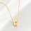 KAYA sieraden Letter necklace ‘Initial’ 1 letter