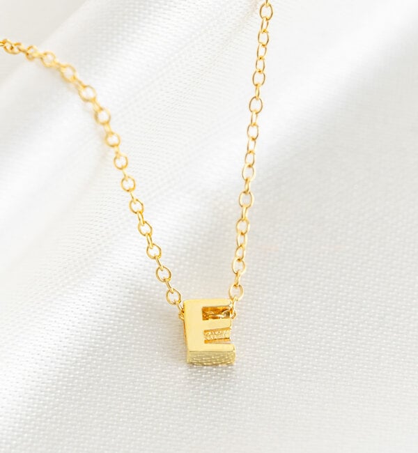 KAYA sieraden Letterketting 'Initial' 1 Letter