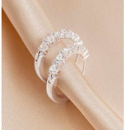 KAYA sieraden Hoops ‘Birthstone’ – April