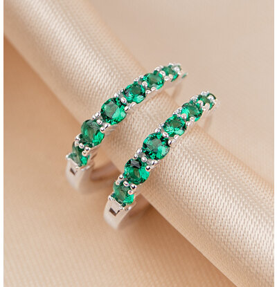 KAYA sieraden Creolen Birthstone - Mei