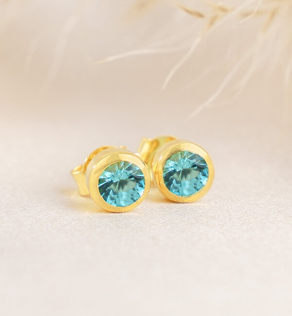 KAYA sieraden Earrings 'Birthstone' March