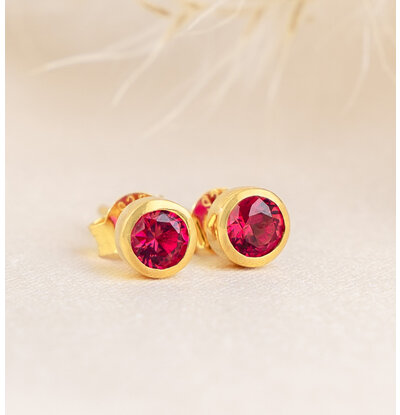 KAYA sieraden Earrings 'Birthstone' July