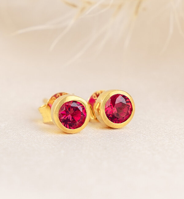 KAYA sieraden Earrings 'Birthstone' July