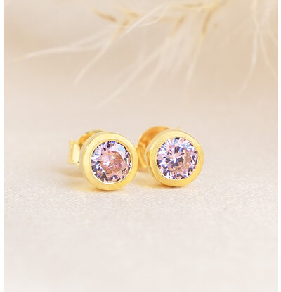 KAYA sieraden Earrings 'Birthstone' October