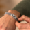 KAYA sieraden Men's Bracelet with Engraving 'Link' in Stainless Steel