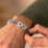 KAYA sieraden Stainless Steel Men's Link Bracelet with Engraving