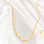 KAYA sieraden Link Necklace with 3 Names 'Closed Forever'