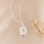 KAYA sieraden Bridal Necklace with Letter 'Medallion'