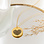Gegraveerde sieraden Fingerprint Necklace 'Heart' - Copy