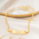 KAYA sieraden Gepersonaliseerde Bruids Armband 'Classic Bar'