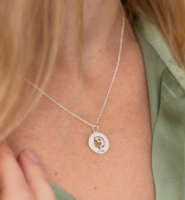 KAYA sieraden Personalized Necklace ‘Child’s Head’
