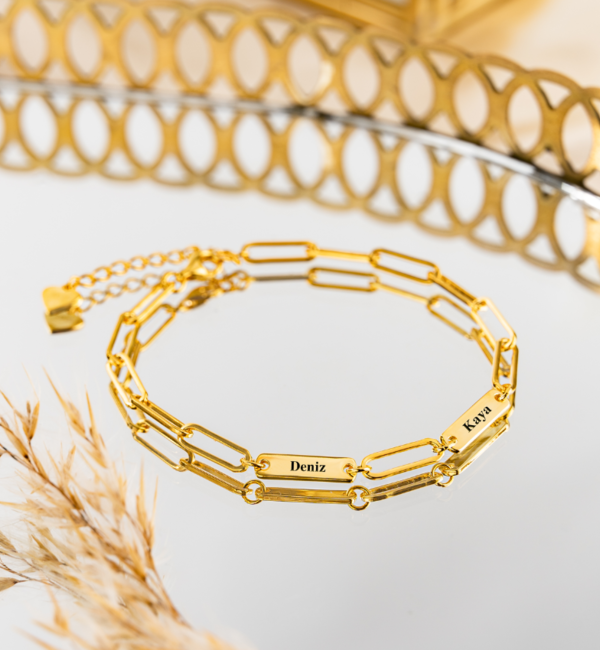 KAYA sieraden Ramadan Armband met Naam 'Closed Forever' | Kies je Bedels