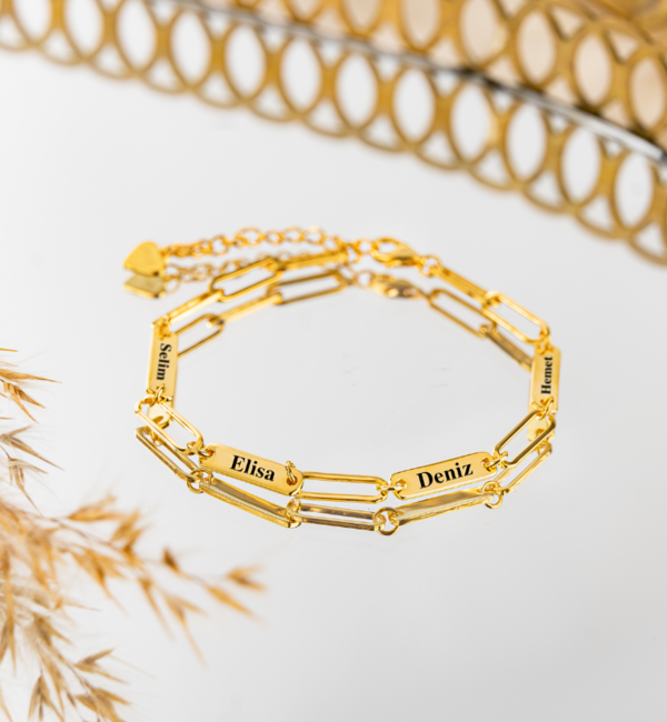KAYA sieraden Ramadan Armband met Naam 'Closed Forever' | Kies je Bedels