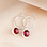 KAYA sieraden Birthstone Earrings 'July'