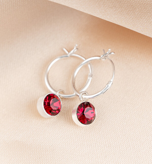 KAYA sieraden Birthstone Earrings 'July'