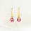 KAYA sieraden Birthstone Earrings 'October'