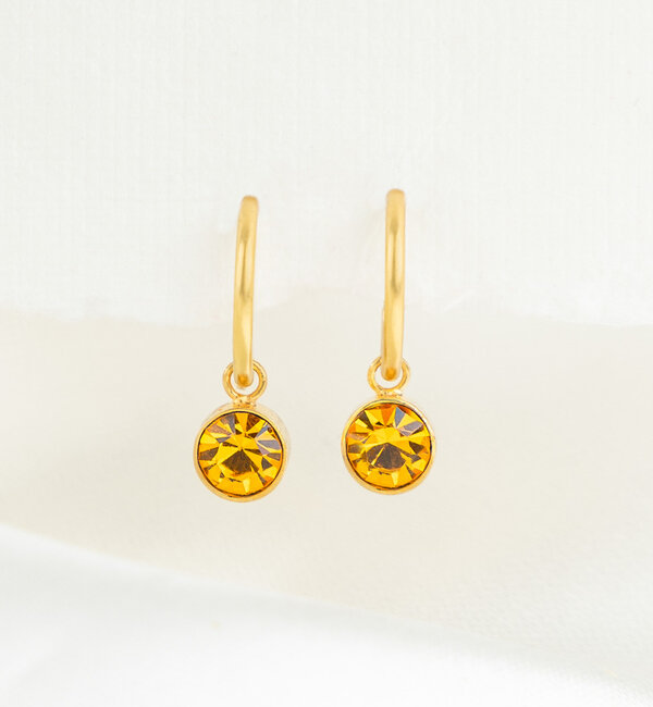 KAYA sieraden Birthstone Earrings 'November'