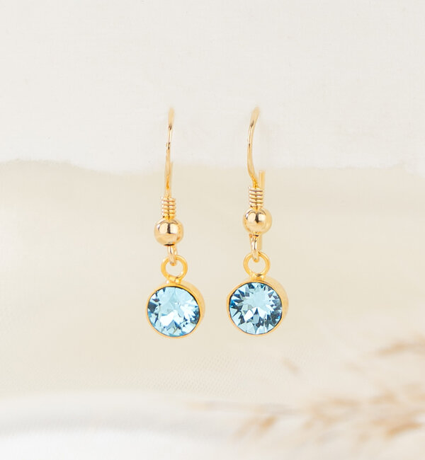 KAYA sieraden Earrings Birthstone 'March'