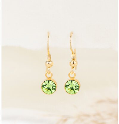 KAYA sieraden Earrings Birthstone 'Augustus'