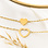 KAYA sieraden Mother & Daughter Bracelets Set with Heart | Stainless Steel - Copy