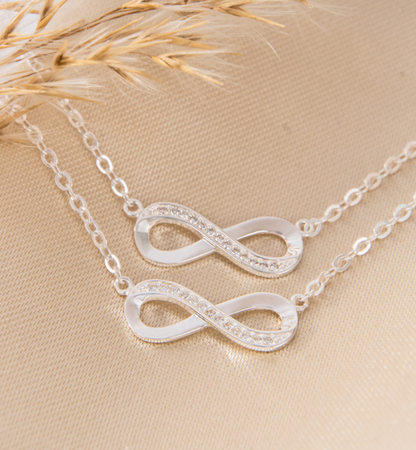 KAYA sieraden Silver chains 'Forever' - Copy