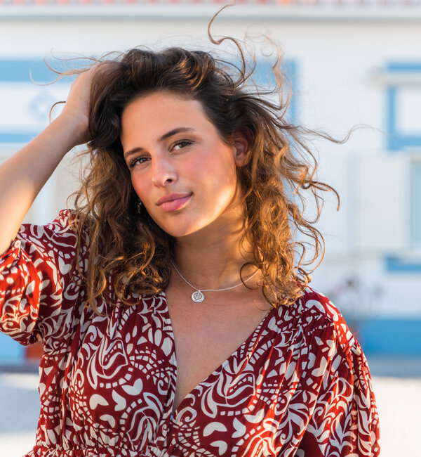 KAYA sieraden Personalized necklace with initials ‘Olivia’