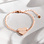 KAYA sieraden Personalized Bracelet 'Sweetheart' - Rose Gold Plated