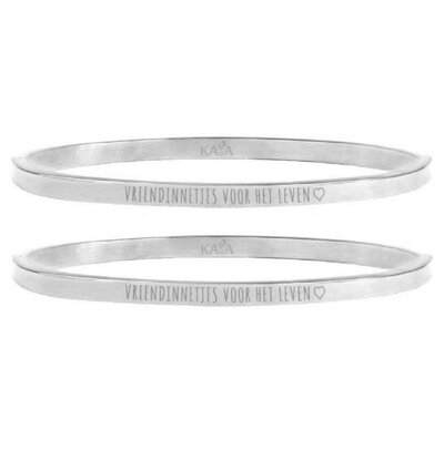 KAYA sieraden Slavenarmbanden Set 'Vriendinnetjes'