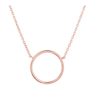 KAYA sieraden Ketting 'Love Goes Round' - Rose Verguld