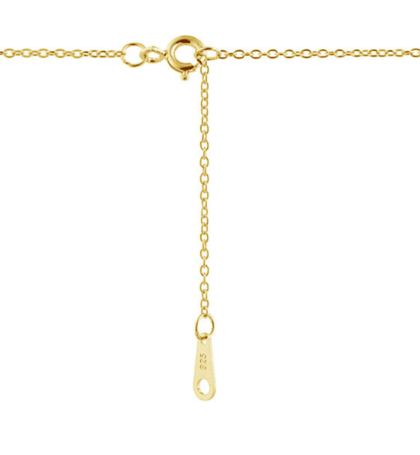 KAYA sieraden Necklace 'Love Goes Round' - Rose Gold Plated