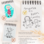 KAYA sieraden Engraved charm 'Child's drawing'