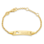 KAYA sieraden Bracelet with Name ‘Classic Bar’ | Cut-Out Heart