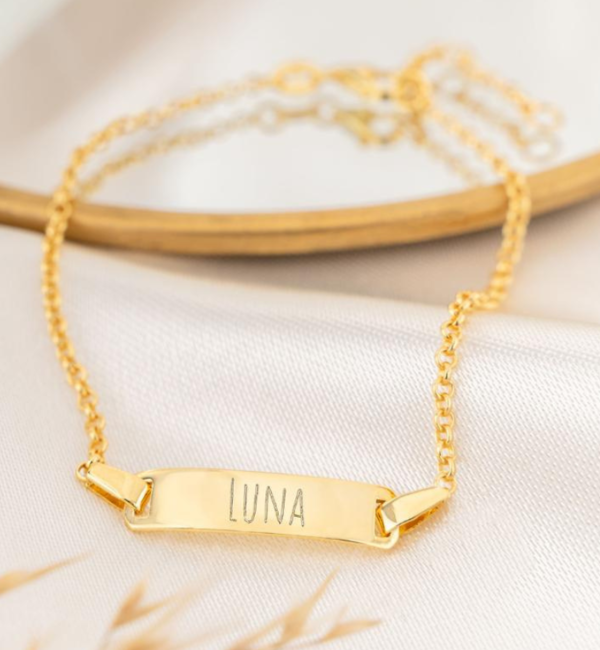 KAYA sieraden Personalized Bracelet 'Classic Bar'
