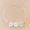 KAYA sieraden Armband met Letters 'Initiaal'