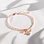 KAYA sieraden Armband 'Nature' met Letterbedel