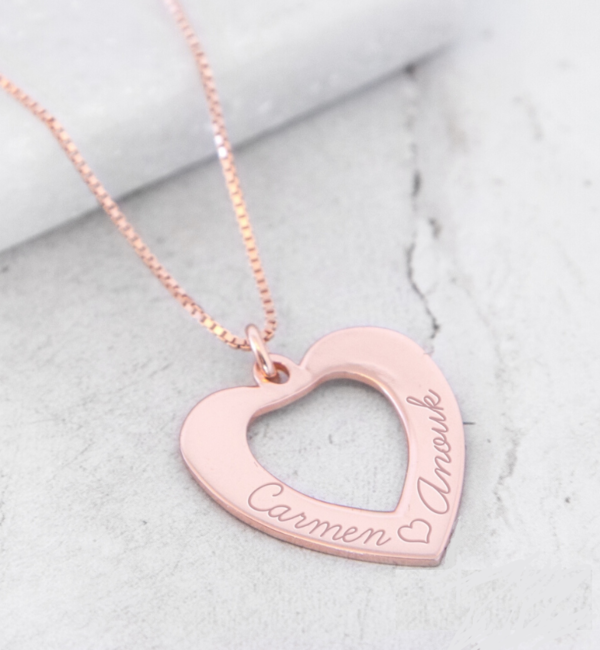 KAYA sieraden Silver Necklace 'Forever by my Side' with Pearl - Copy