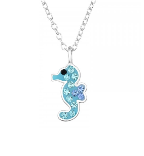 KAYA sieraden Silver children’s necklace ‘Seahorse’