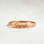KAYA sieraden Ring 'Elegant Bar' with Name Engraving | Rose