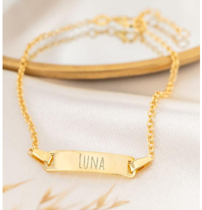 KAYA sieraden Baby Bracelet with Name