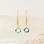 KAYA sieraden Birthstone earrings | Choose your color