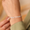 KAYA sieraden Personalized Link Bracelet with 5 Names 'Closed Forever'