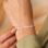 KAYA sieraden Personalized Link Bracelet with 4 Names 'Closed Forever'